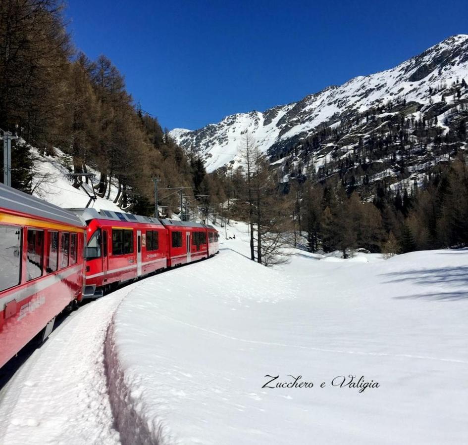 Casa Lalla Affittasi Nel Centro Di Poschiavo Eksteriør billede